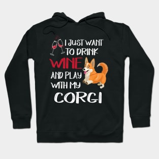 I Want Just Want To Drink Wine (10) Hoodie